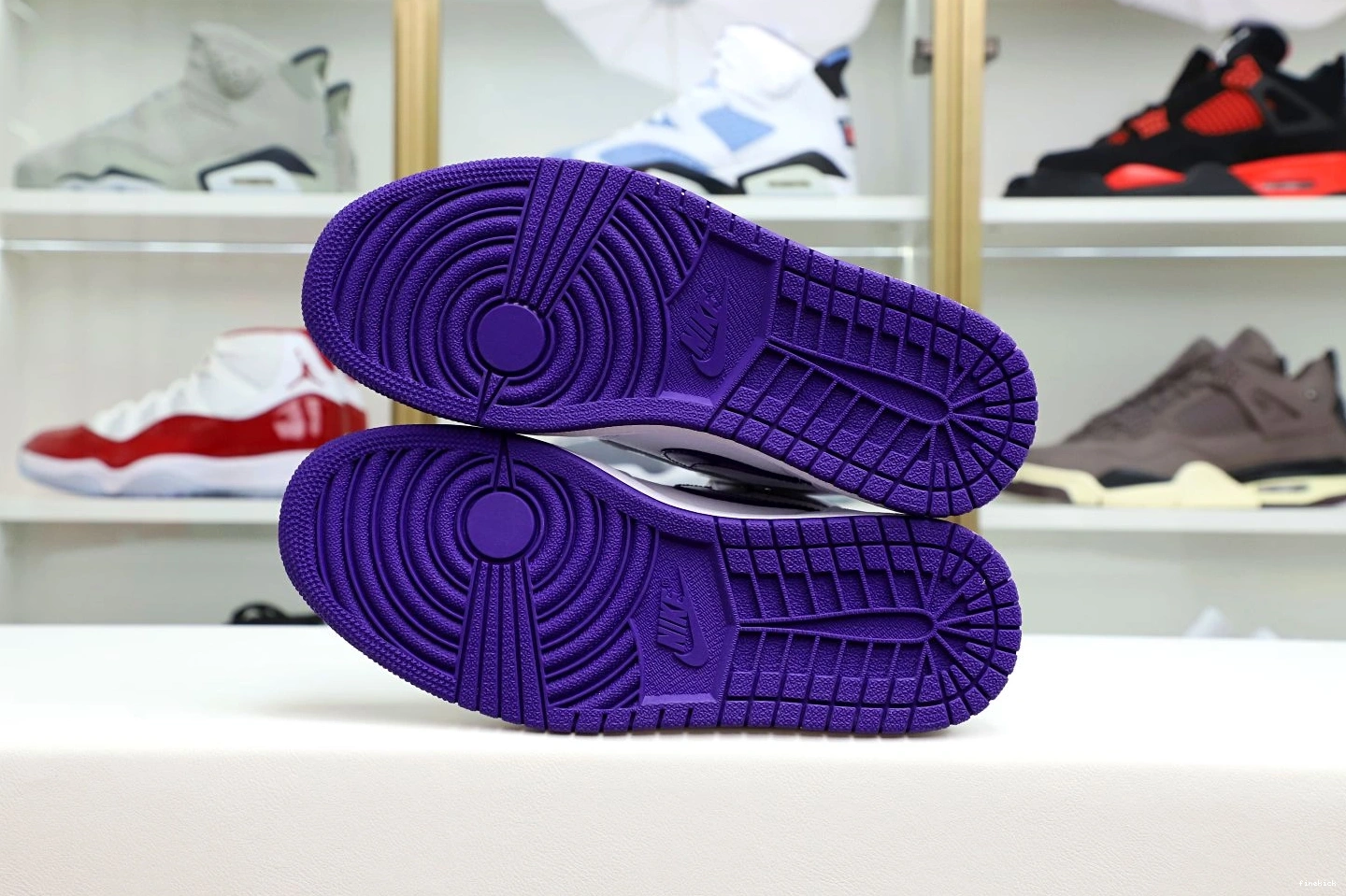 OG 1 Court High Air Jordan Purple 0726